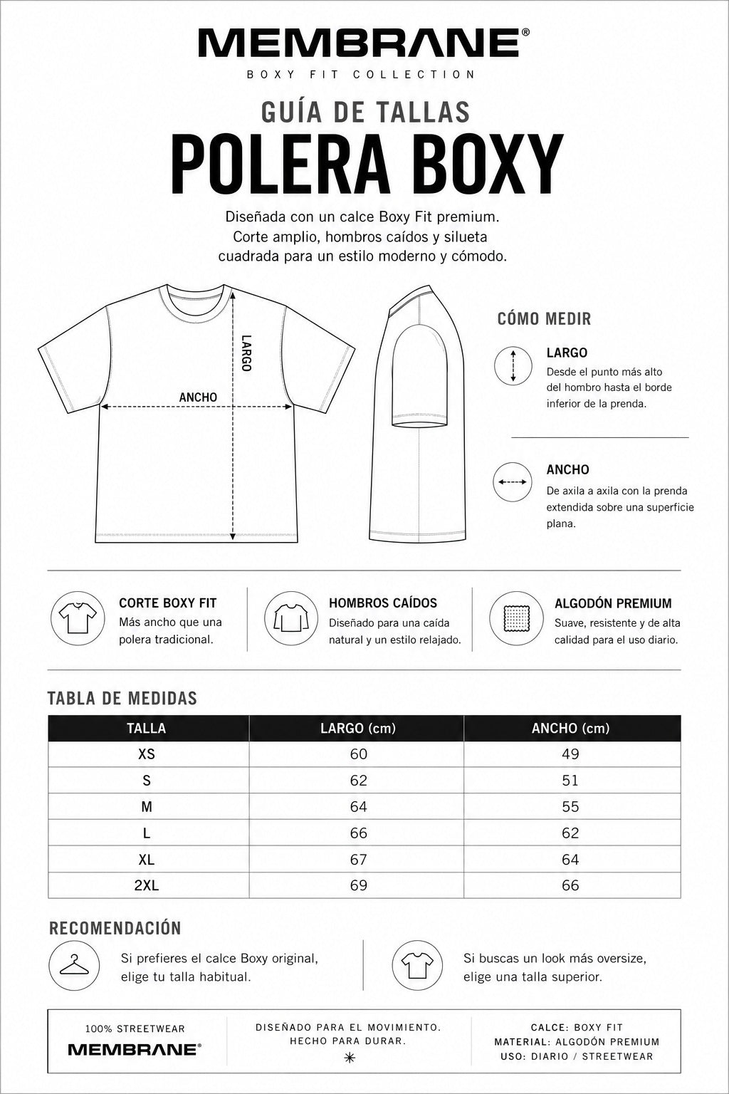 MEMBRANE — Corner Mark Tee